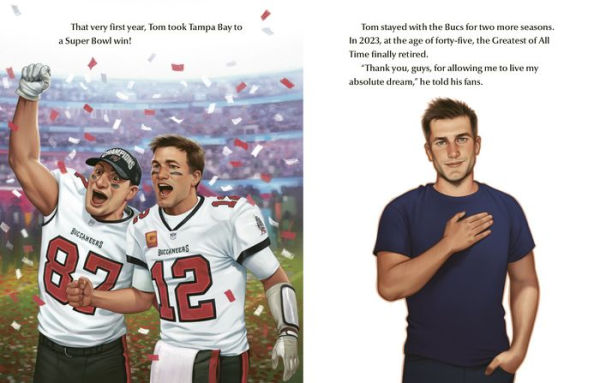 Tom Brady: A Little Golden Book Biography