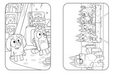 Alternative view 6 of Bluey: Fun and Games: A Coloring Book