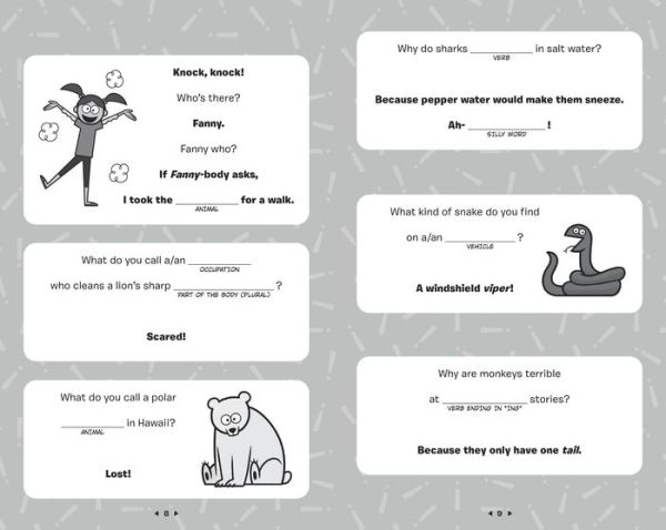 The Mad Libs Silly, Hilariously Funny, Belly-Busting Joke Book: 300+ Jokes!