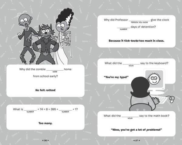 The Mad Libs Silly, Hilariously Funny, Belly-Busting Joke Book: 300+ Jokes!
