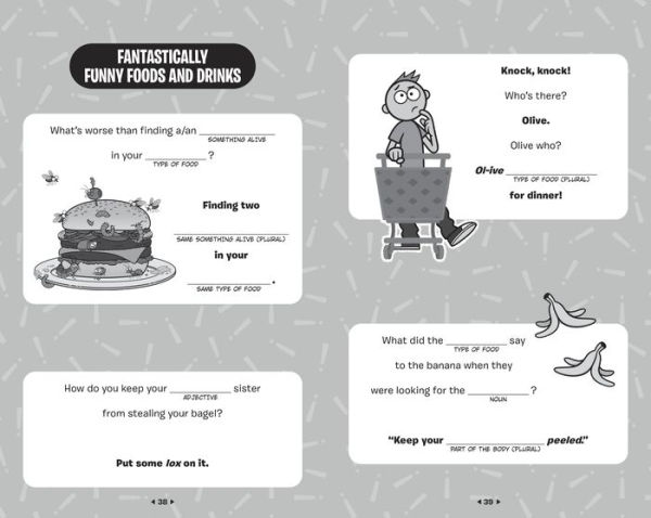 The Mad Libs Silly, Hilariously Funny, Belly-Busting Joke Book: 300+ Jokes!