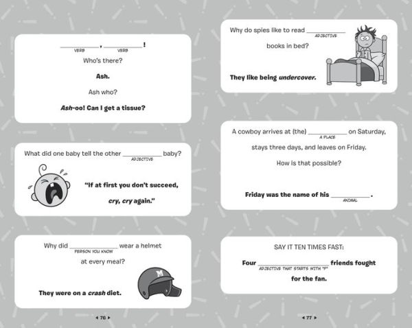 The Mad Libs Silly, Hilariously Funny, Belly-Busting Joke Book: 300+ Jokes!
