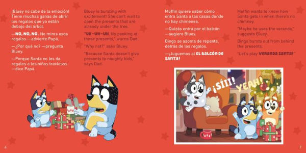 Bluey: Nochebuena con el Balcón de Santa by Penguin Young Readers