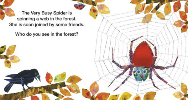 The Very Busy Spider's Forest Friends: A Touch-and-Feel Book