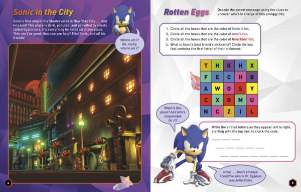 Sonic Prime Sticker & Activity Book: Includes 40+ stickers