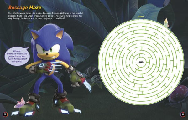 Sonic Prime Sticker & Activity Book: Includes 40+ stickers