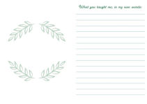 Alternative view 3 of What You Taught Me: A Celebration of Lessons Learned