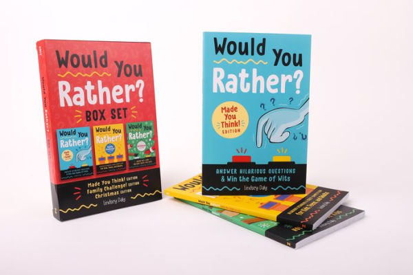 Would You Rather? Box Set: Would You Rather? Made You Think! Edition, Would You Rather? Family Challenge! Edition, Would You Rather? Christmas Edition