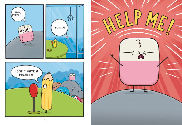 Pencil & Eraser: Lost and Frown!: An Early Reader Graphic Novel