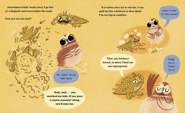 Horned Toad Has a Superpower