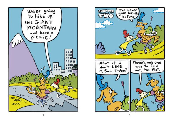 Dr. Seuss Graphic Novel: Green Eggs and Ham Take A Hike: Story