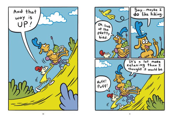 Dr. Seuss Graphic Novel: Green Eggs and Ham Take A Hike: Story
