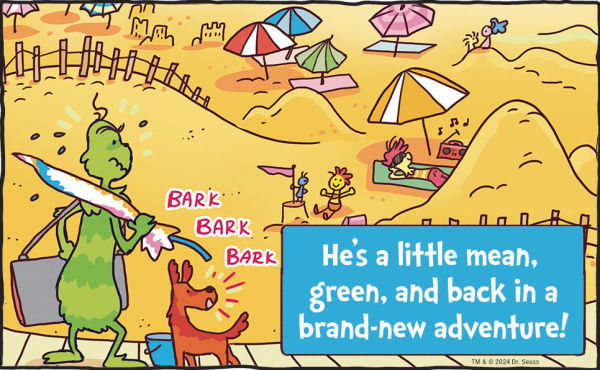 Dr. Seuss Graphic Novel: The Grinch Takes A Vacation: Story