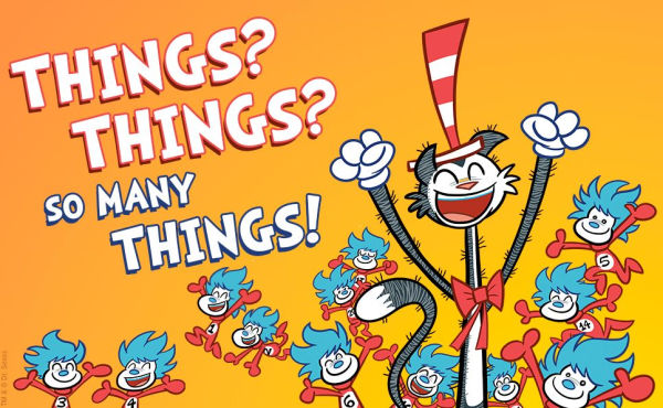 Dr. Seuss Graphic Novel: Thing One and Two Have Homework to Do: A Cat the Hat Story