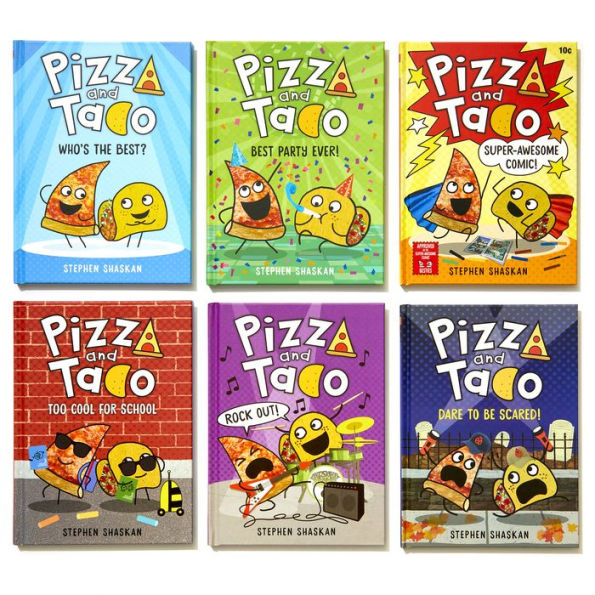 Pizza and Taco Lunch Special: 6-Book Boxed Set: Books 1-6 (A Graphic Novel Boxed Set)