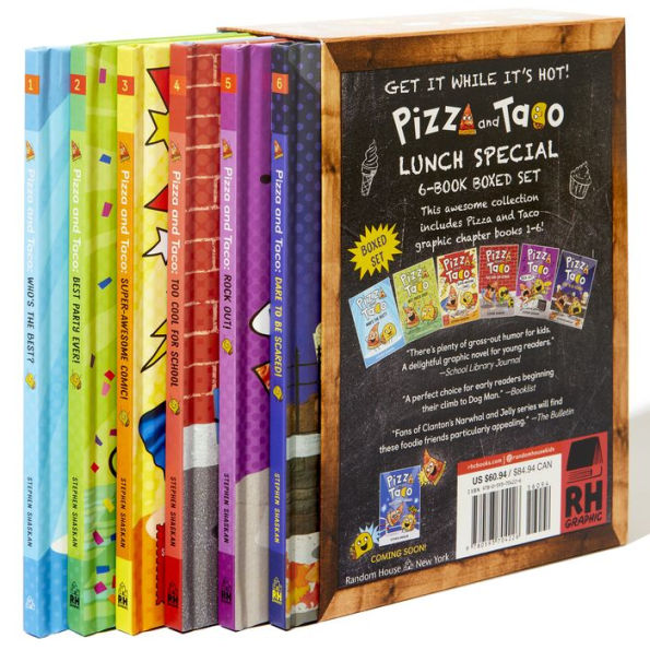 Pizza and Taco Lunch Special: 6-Book Boxed Set: Books 1-6 (A Graphic Novel Boxed Set)