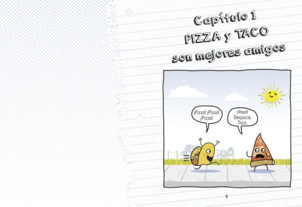 Pizza y Taco: ¿Quién es el mejor?: (A Graphic Novel)