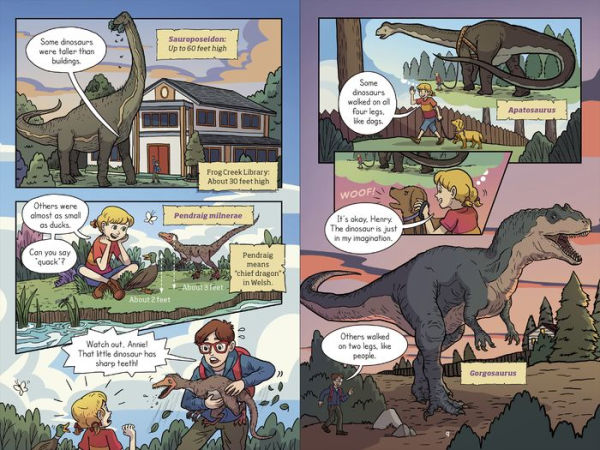 Magic Tree House Fact Tracker Graphic Novel: Dinosaurs