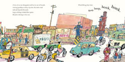 Alternative view 4 of Noodles on a Bicycle: (Caldecott Honor Book)