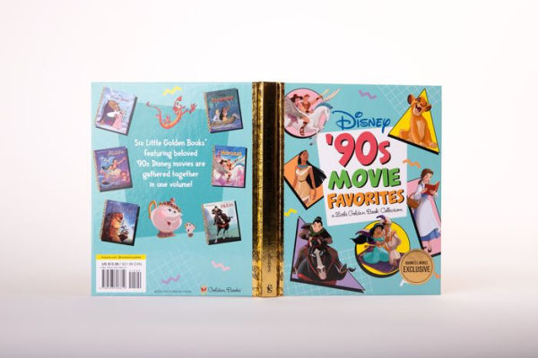 Disney Little Golden Books: 90's Movie Favorites (B&N Exclusive Edition)