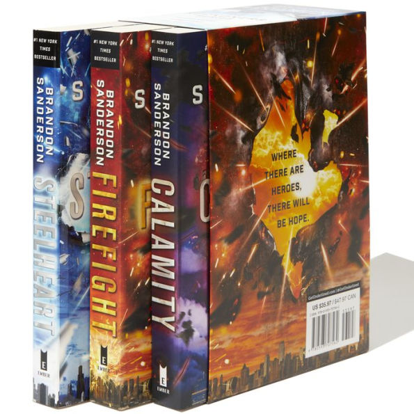 The Reckoners Series Paperback Box Set: Steelheart; Firefight; Calamity