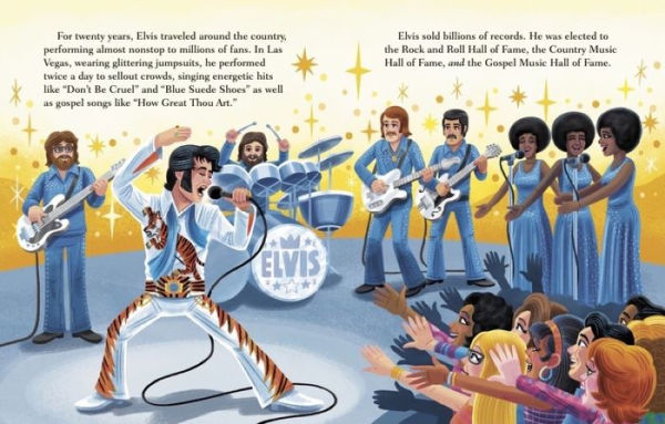 Elvis Presley: A Little Golden Book Biography