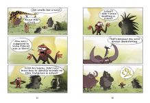 Alternative view 4 of Grumpy Monkey School Stinks!: A Graphic Novel