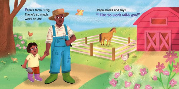On the Farm: A Brown Baby Parade Book