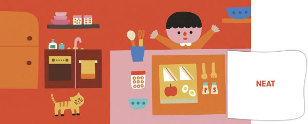 Messy or Neat?: A Lift-the-Flap Book: A Home Edit Board Book for Kids