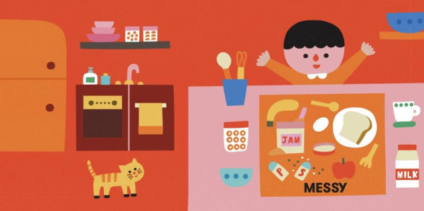 Messy or Neat?: A Lift-the-Flap Book: A Home Edit Board Book for Kids