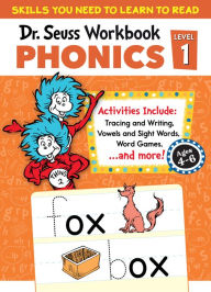 Download free ebook for kindle fire Dr. Seuss Phonics Level 1 Workbook: A Phonics Workbook to Help Kids Ages 4-6 Learn to Read (For Kindergarten and Beyond) FB2 DJVU CHM 9780593712467 by Dr. Seuss