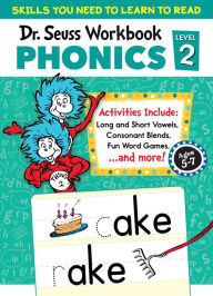 Ebook txt file download Dr. Seuss Phonics Level 2 Workbook: A Phonics Workbook to Help Kids Ages 5-7 Learn to Read (For Kindergarten and 1st Grade)