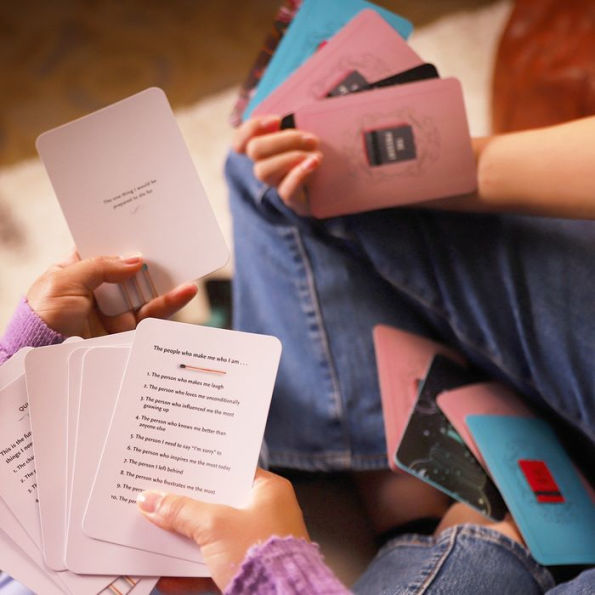 The Burn After Writing Deck: 100 Questions for Exploring Your Truth and Sharing It - If You Dare