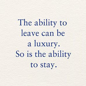 Here: A Spirituality of Staying in a Culture of Leaving