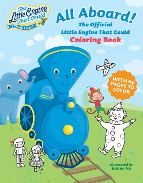 All Aboard! The Official Little Engine That Could Coloring Book