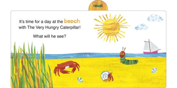 A Day at the Beach with The Very Hungry Caterpillar: A Tabbed Board Book