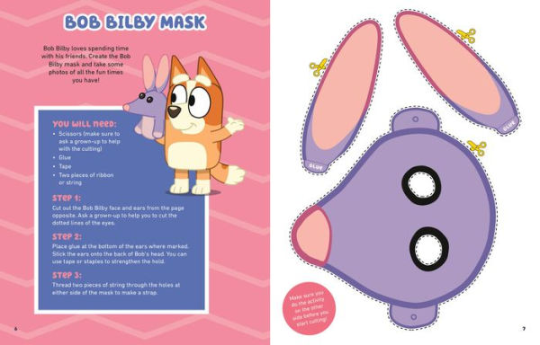 Bluey: Easter Fun!: A Craft Book