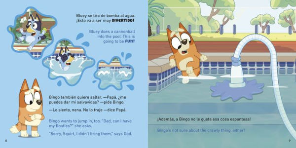 Comprar Bluey. Un cuento - La piscina (edición en español) en USA desde  Costa Rica