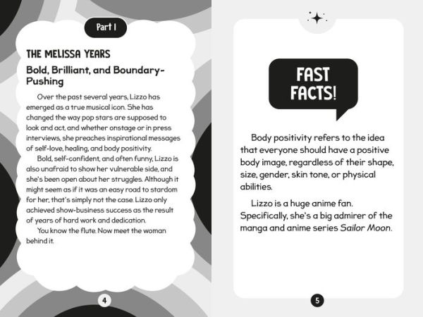 96 Facts About Lizzo: Quizzes, Quotes, Questions, and More! With Bonus Journal Pages for Writing!