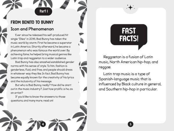 96 Facts About Bad Bunny: Quizzes, Quotes, Questions, and More! With Bonus Journal Pages for Writing!