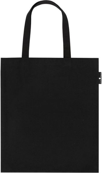 Plain black shopper bag sale