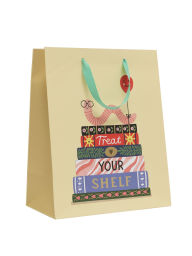 Title: Bookworm Treat Your Shelf Gift Bag (Large), Author: Out of Print