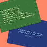 Alternative view 3 of Not Sure Who Needs to Hear This, But . . .: 100 Postcards with Beautiful Reminders for the Soul