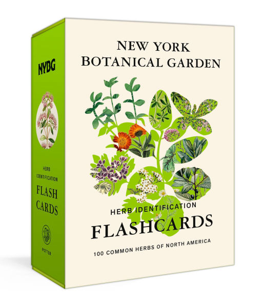 New York Botanical Garden Herb Identification Flashcards: 100 Common Herbs of North America