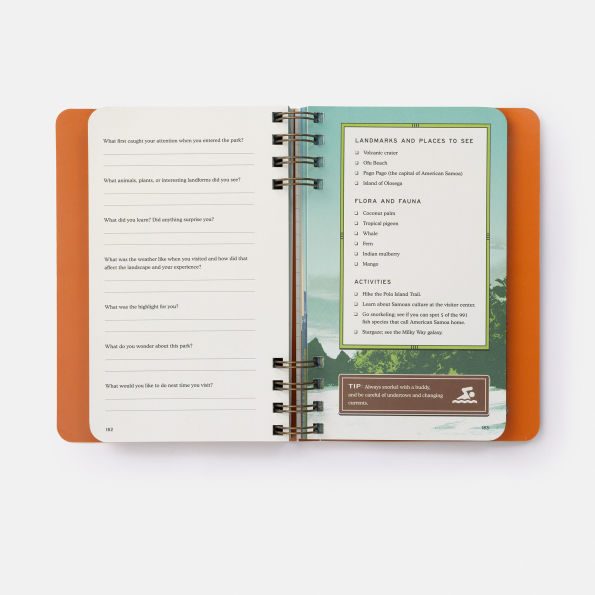 The National Parks Traveler's Companion: A Journal Featuring Bucket Lists, Writing Prompts, and Passport Stamp Logs