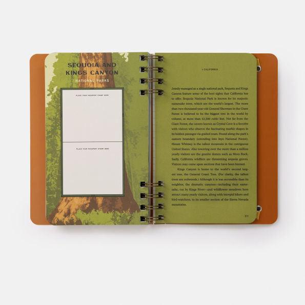 The National Parks Traveler's Companion: A Journal Featuring Bucket Lists, Writing Prompts, and Passport Stamp Logs