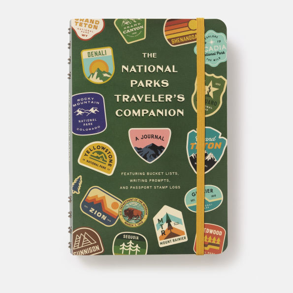 The National Parks Traveler's Companion: A Journal Featuring Bucket Lists, Writing Prompts, and Passport Stamp Logs