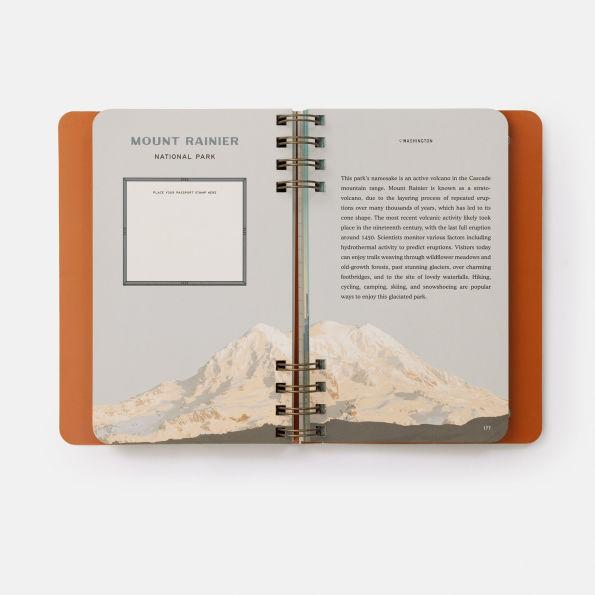 The National Parks Traveler's Companion: A Journal Featuring Bucket Lists, Writing Prompts, and Passport Stamp Logs