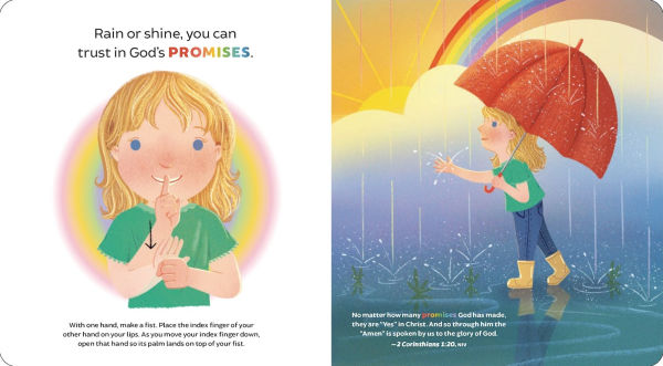 God's Rainbow of Promises: An ASL Gospel Signs Board Book