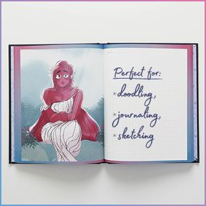 Lore Olympus Notebook: A Journal for Drawing, Coloring, Writing, and More
